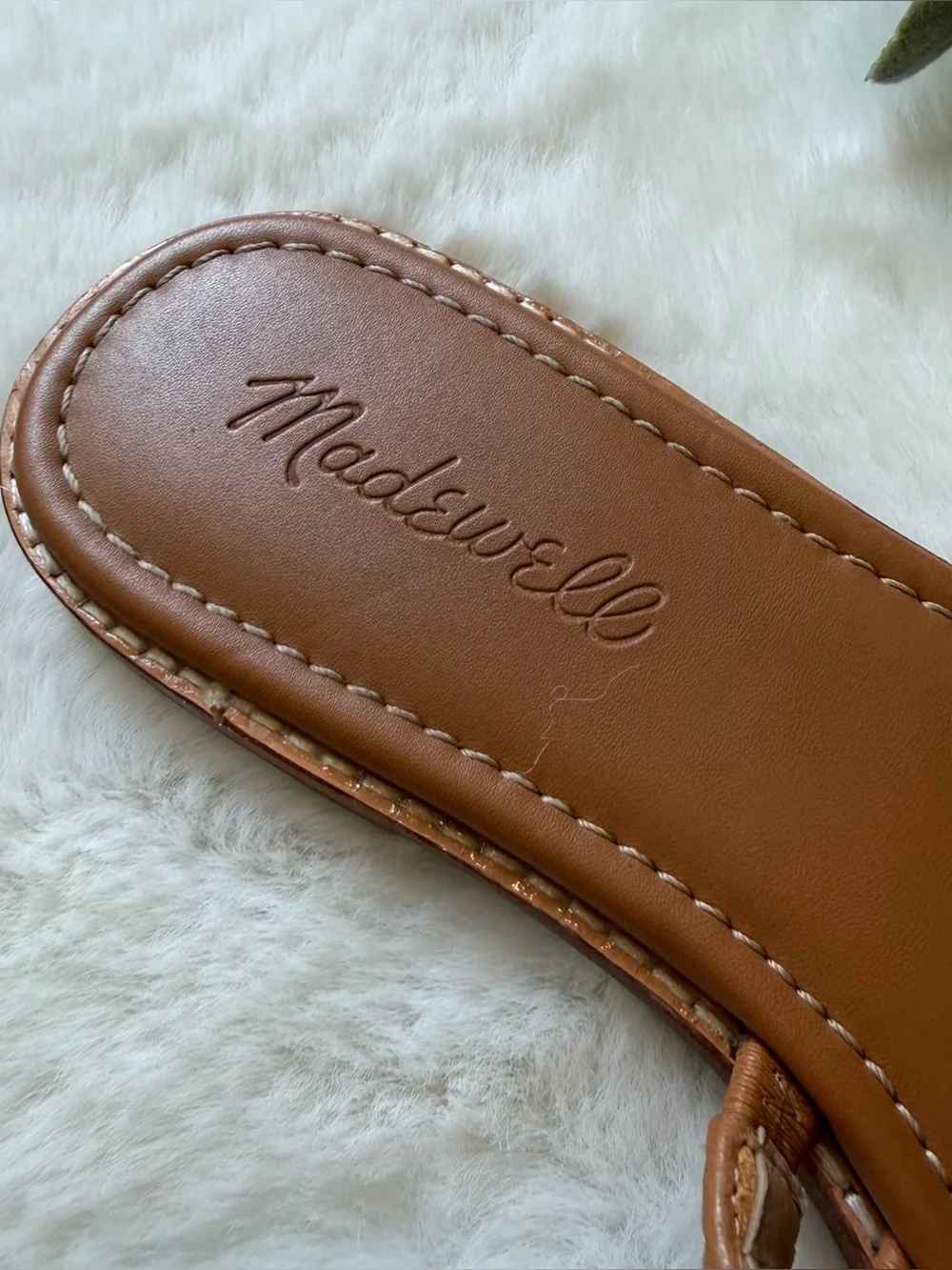 Madewell | EUC - The Addie Slide - Brown Leather - Size 7_4